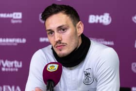 Burnley defender Connor Roberts speaks to the media ahead of FA Cup tie against Bournemouth. Photo: Kelvin Stuttard