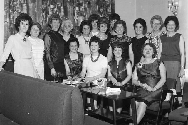 Twenty-six members of the Habergham Ladies Keep-fit class attended the second annual dinner at the Sparrowhawk Hotel
