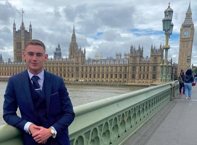 Conor Walsh at Westminster