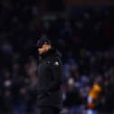 BURNLEY, ENGLAND - JANUARY 12: Vincent Kompany, Manager of Burnley, looks on during the Premier League match between Burnley FC and Luton Town at Turf Moor on January 12, 2024 in Burnley, England. (Photo by Naomi Baker/Getty Images)