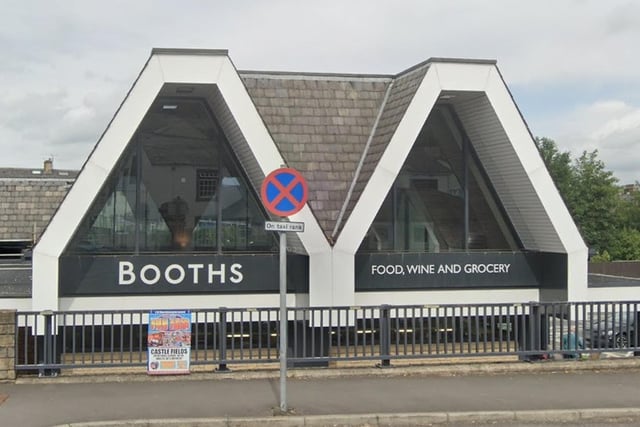 Booths cafe, Station Road in Clitheroe.