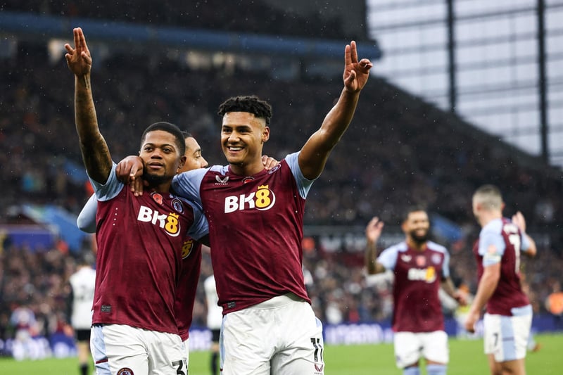 Aston Villa are predicted to finish just outside the Premier League top four