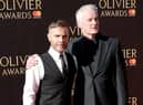 'Greatest Days' writer Tim Firth with Take That's Gary Barlow