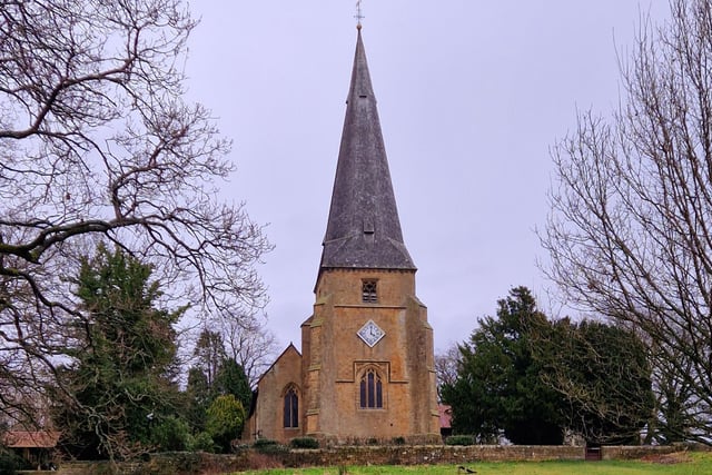 A church in the sleepy village of Scorton