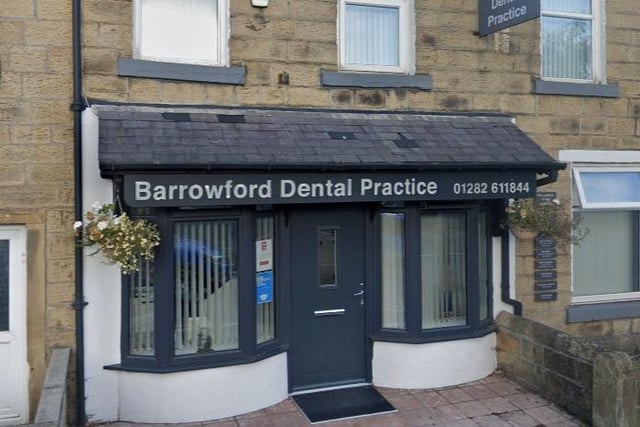 Barrowford Dental Practice on Gisburn Road, Nelson, has a 4.6 out of 5 rating from 11 Google reviews