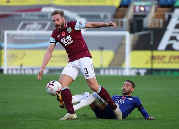Charlie Taylor is back in the Burnley starting XI. (Photo by Molly Darlington - Pool/Getty Images)