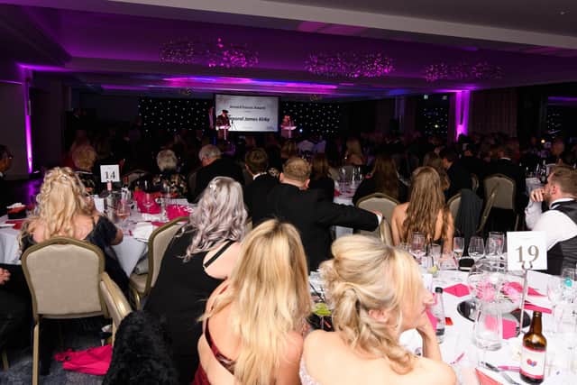 Flashback: Views of the packed room at the Crow Wood Hotel, Burnley, as the Best of Lancashire Awards 2021evening were underway