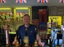 Stevie Simkin will undergo a sponsored back and chest wax at the pub where he works as a part-time barman to raise cash for the organisation where he had counselling to help him through a difficult time in his life