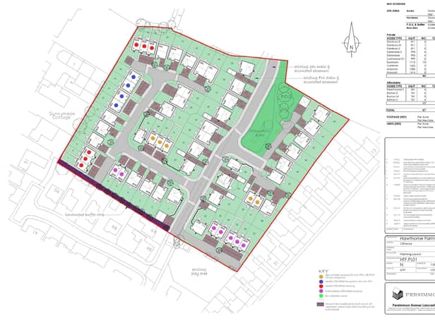 Persimmon Homes Lancashire will be creating 57 new homes at the Hawthorne Farm development in Clitheroe