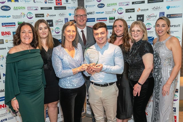 The Team Spirit Award was won by Colne Networking Group. Sponsored by Deborah Bulcock Coaching