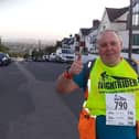 Samaritans volunteer Alan Ingham cycled 100k in one night for the charity