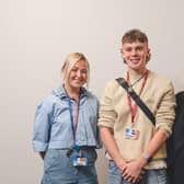 Burnley College student Finlay Maguire combined his design skills with style and sustainability to win the Gawthorpe Fashion Challenge