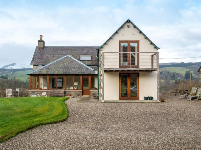 Rear of farmhouse.