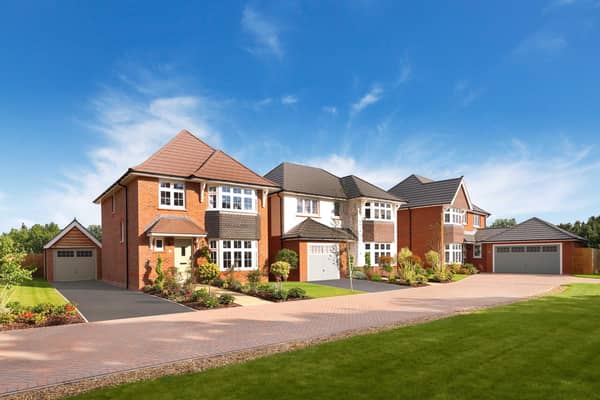 A representative image of Redrow homes, similar to those being built at Calder Grange, Ribble Valley
