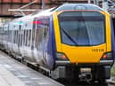 Image shows a Northern train at station as they issue a Do Not Travel warning for the first week of 2023