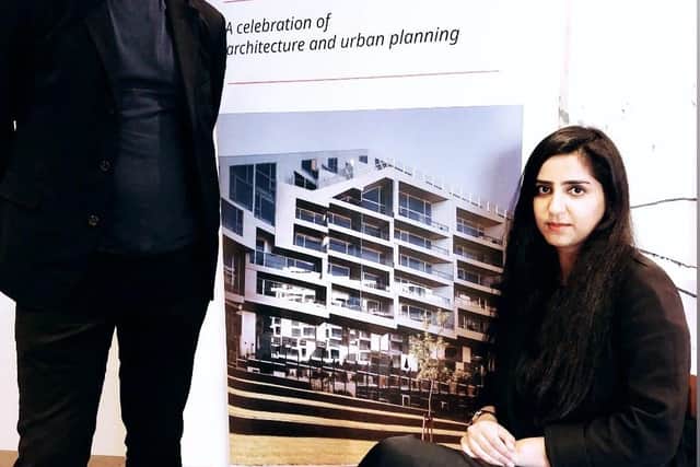 Julian Mcintosh from Julian Mcintosh Architects and BBC Your Home Made Perfect and Left Saira Hussain from HAD & CO