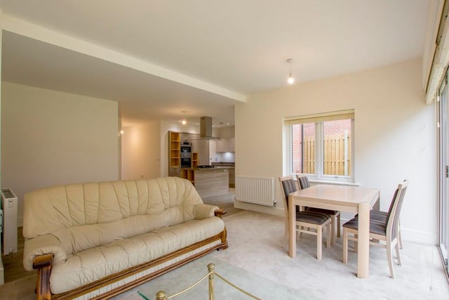 This is an ideal spot for entertaining, along with the spacious sitting room elsewhere downstairs.