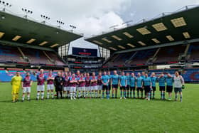 As official stand partner of Burnley Football Club, Barnfield Construction hosted an end of season football match ‘Barnfield V Contractors’ at Turf Moor