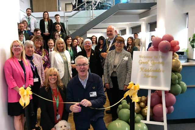 Ribblesdale's secondary site unveils the newly refurbished library in ...