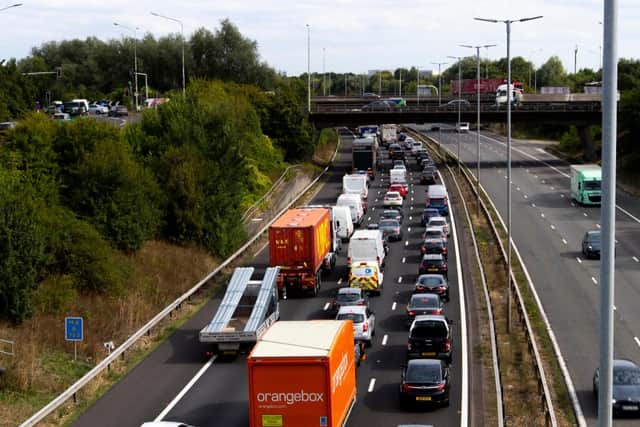 Major motorways and smaller routes leading to popular tourist destinations are likely to be most affected