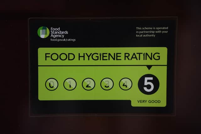 The latest food hygiene ratings for Burnley