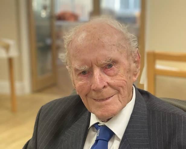RAF Lancaster bomber veteran Stephen Bacon from Burnley, who has died aged 102