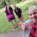 Sam, Lucy and Louane from Pendle Forest Orienteers play Beat the Street Burnley