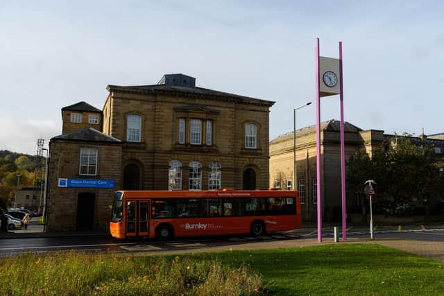 The clock at Burnley Bus Station has been refurbished and is now back in place. Photo: Kelvin Stuttard