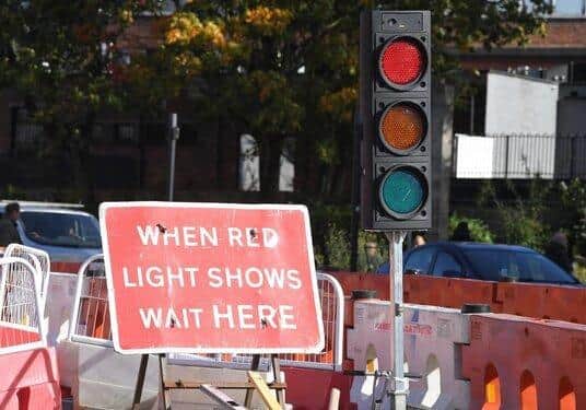 Temporary traffic lights are an increasingly familiar sight on Lancashire's roads