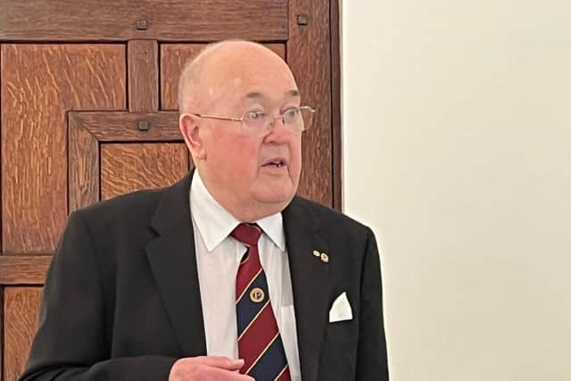 Padiham Rotarian George Smith is celebrating 50 years