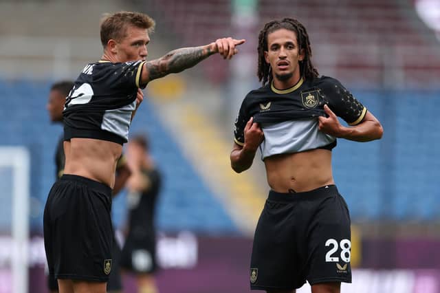 Both Oliver Sonne and Hannibal will be hoping to feature in Burnley's season opener at Tottenham (Photo by Alex Livesey/Getty Images)