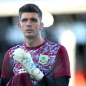 Nick Pope of Burnley. (Photo by Catherine Ivill/Getty Images)