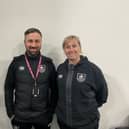 Martin Payne and Lora Speak from Burnley FC in the Community