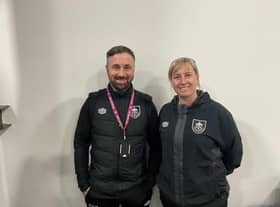 Martin Payne and Lora Speak from Burnley FC in the Community