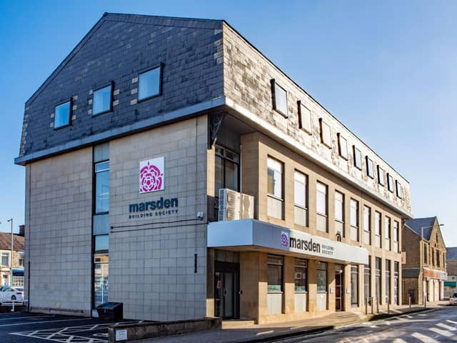 Marsden Building Society’s Principle Office in Nelson, Lancashire