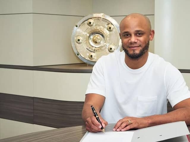 Kompany has agreed a three-year contract at the Allianz Arena. Picture: Bayern Munich