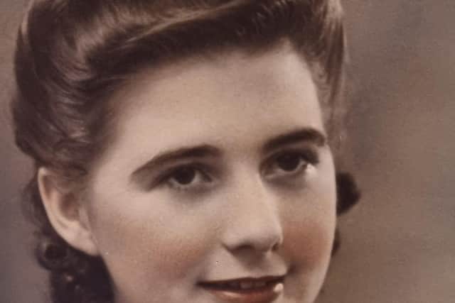Edith Brierley, of Nelson Manor Care Home, in her younger years.