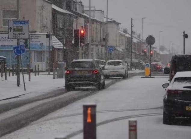 Heavy snow is forecast for parts of Lancashire next week
