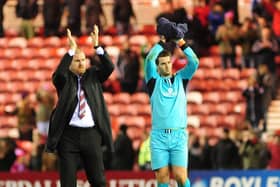 Tom Heaton, right, was a huge part of Sean Dyche's success at Turf Moor
