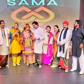 The cast of Heer Ranjha, an adapted stage play version of Pakistan’s Waris Shah's famous love story, equivalent to Shakespeare's Romeo and Juliet.