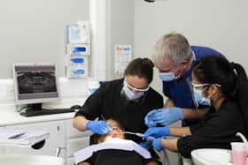 The University of Central Lancashire (UCLan) is offering free treatment at its Community Dental Clinic in Preston. Clinical Dentistry Shoot 28th September 2022 Peter Dyer, Riza Alker, Rachel Jones and Regina Dos Santos
