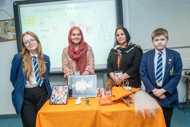Burnley's Blessed Trinity RC High School came off timetable for a day to host an inter-faith event
