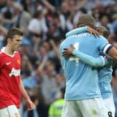 Kompany and Carrick met on a number of occasions during their playing days (Photo by John Peters/Manchester United via Getty Images)