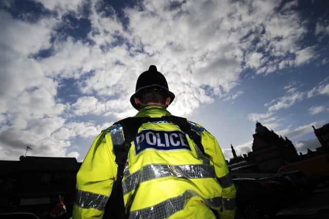 Police are hunting a man who indecently exposed himself to two girls in Burnley