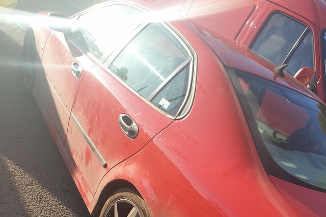 This car has been seen in suspicious circumstances several times around the Morecambe area.
It was spotted by patrol MN31 earlier this week and found to be on false plates.
The vehicle has been recovered and an investigation is ongoing.