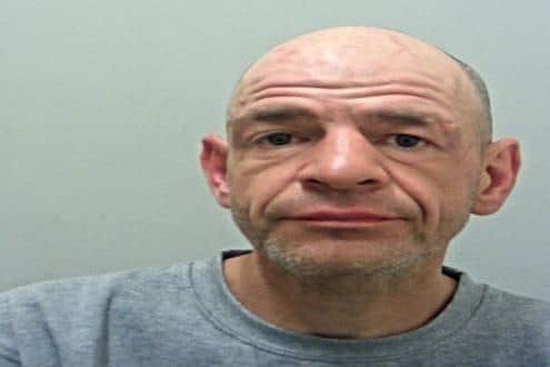 Wesley Dale Andrew from Accrington is wanted on recall to prison (Credit: Lancashire Police)
