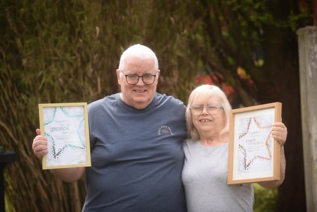 Tony and Mary were named Slimming World's Couple of the Year