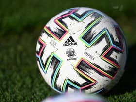 Euro 2020 match ball. (Photo by Stuart Franklin/Getty Images)