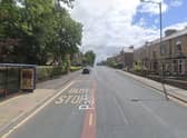 Padiham Road was closed at the junction with Beatrice Avenue following a collision (Credit: Google)