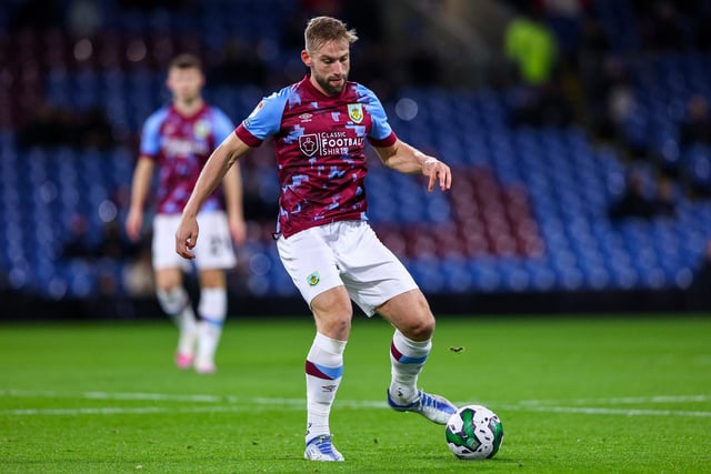 Burnley's Charlie Taylor in action

The Carabao Cup Third Round - Burnley v Crawley Town - Tuesday 8th November 2022 - Turf Moor - Burnley